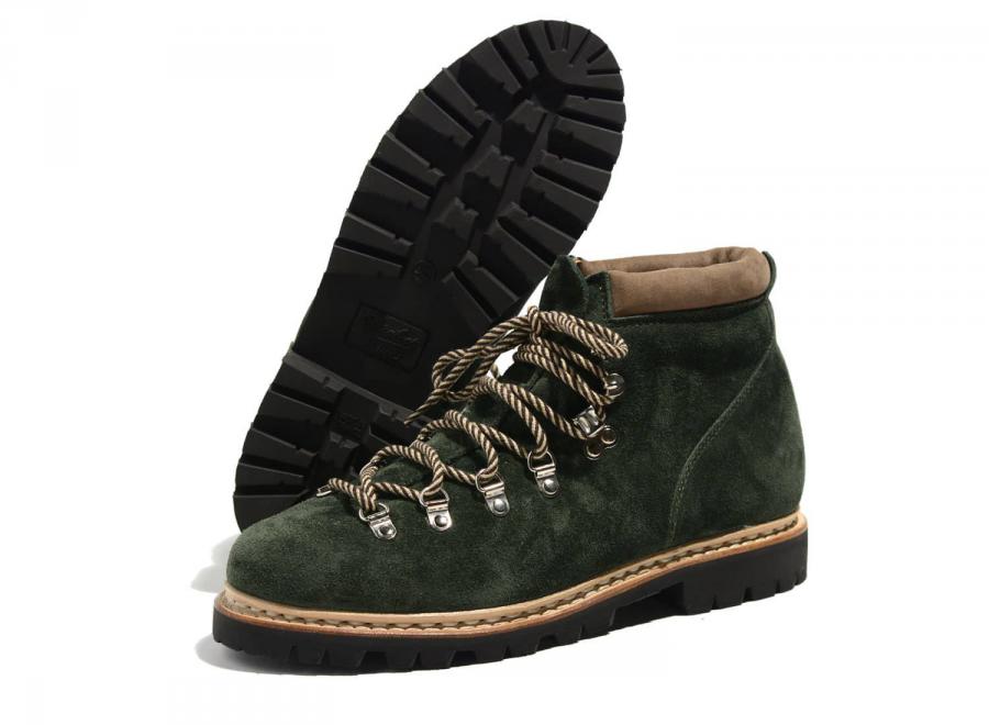 Paraboot Avoriaz Jannu Velours Green - Paraboot