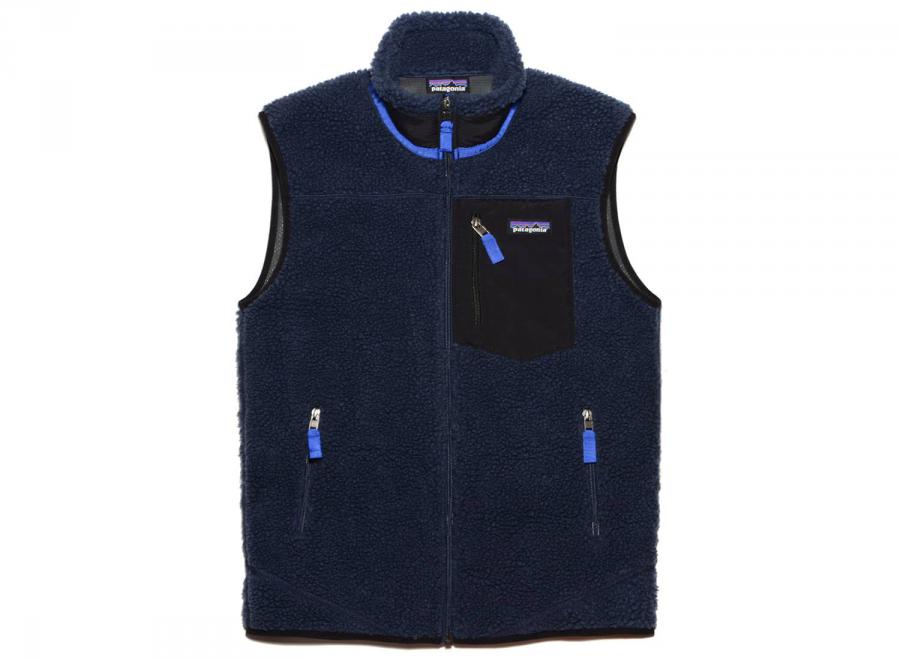 Patagonia Classic Retro X Fleece Vest Navy - Patagonia