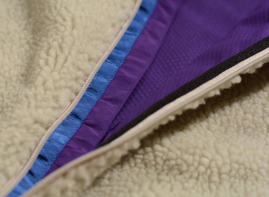 Patagonia Classic Retro X Fleece Vest Pelican / Purple - Patagonia