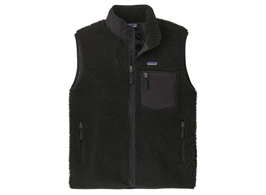Patagonia Classic Retro-X Vest Black on Black 23049-BOB - Patagonia