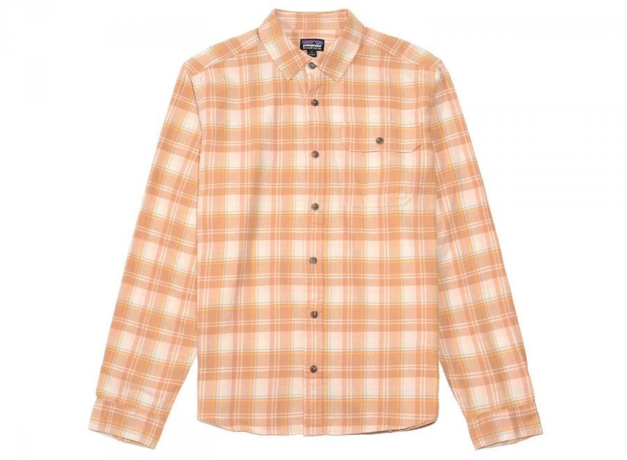 Patagonia Conversion Fjord Flannel Shirt Dark Camel - Patagonia