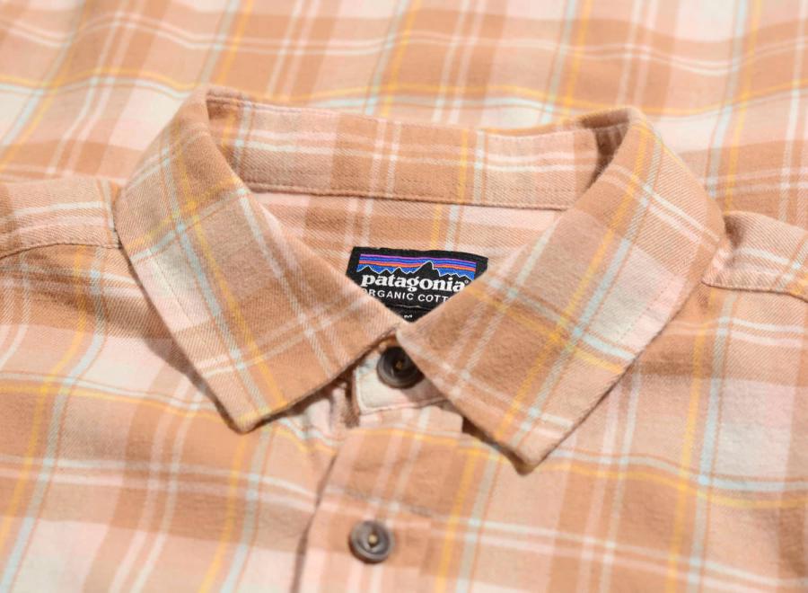 Patagonia Conversion Fjord Flannel Shirt Dark Camel - Patagonia