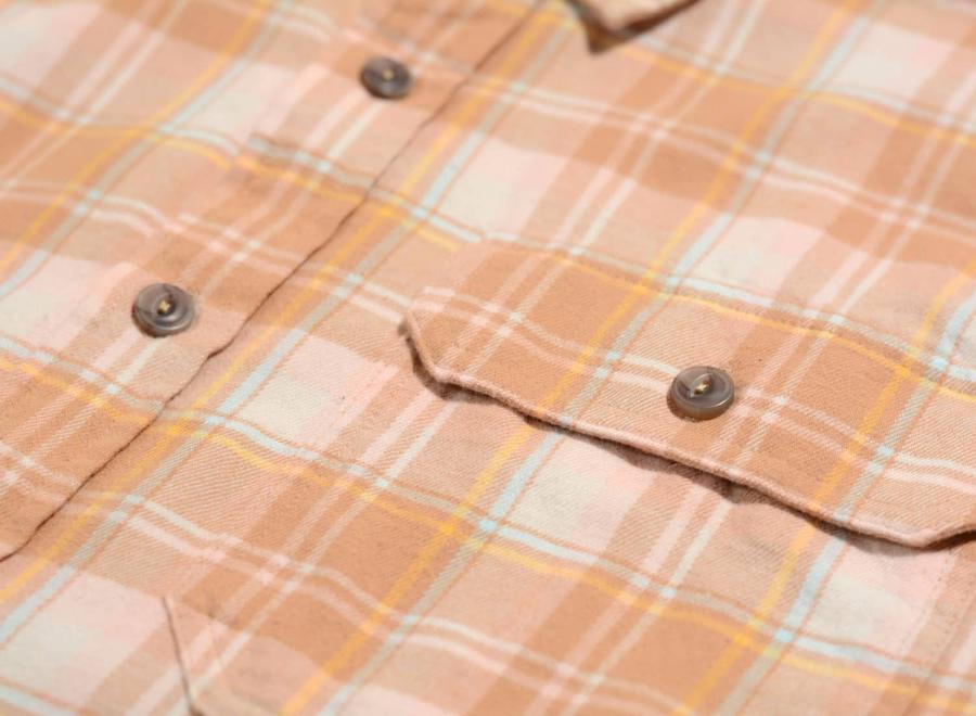 Patagonia Conversion Fjord Flannel Shirt Dark Camel - Patagonia