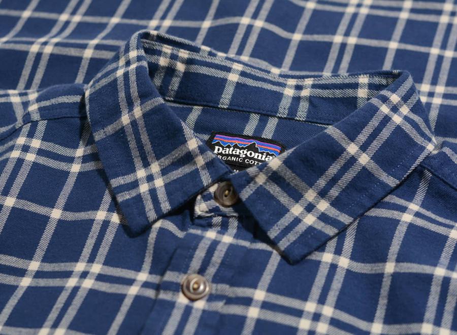 Patagonia Conversion Fjord Flannel Shirt Stone Blue - Patagonia