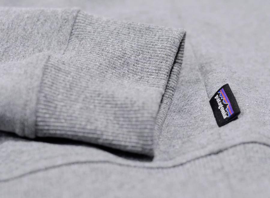 Patagonia P6 Label Uprisal Crew Sweatshirt Gravel - Patagonia