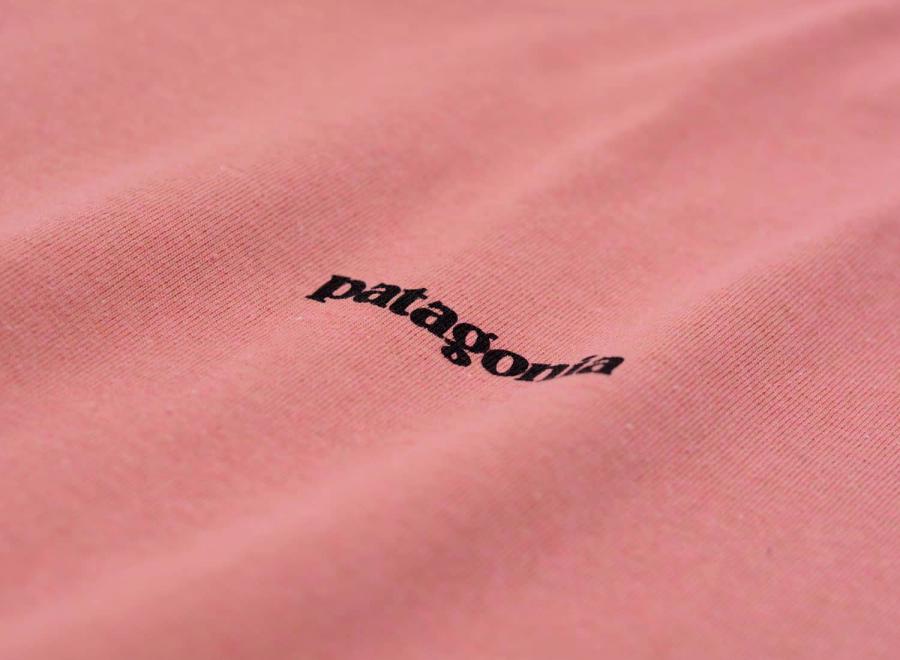Patagonia P6 Logo Responsibili-Tee Sticker Pink - Patagonia