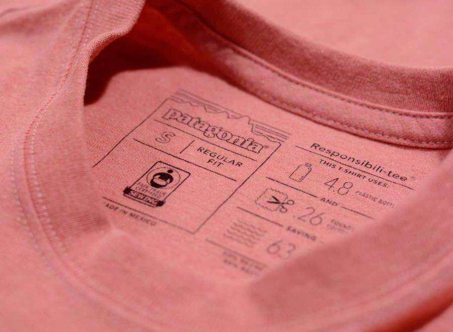 Patagonia P6 Logo Responsibili-Tee Sticker Pink - Patagonia
