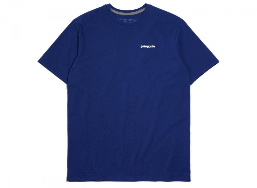 Patagonia P6 Logo Responsibili-Tee Superior Blue - Patagonia