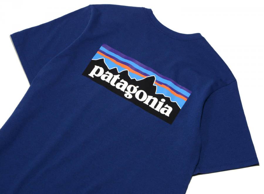 Patagonia P6 Logo Responsibili-Tee Superior Blue - Patagonia