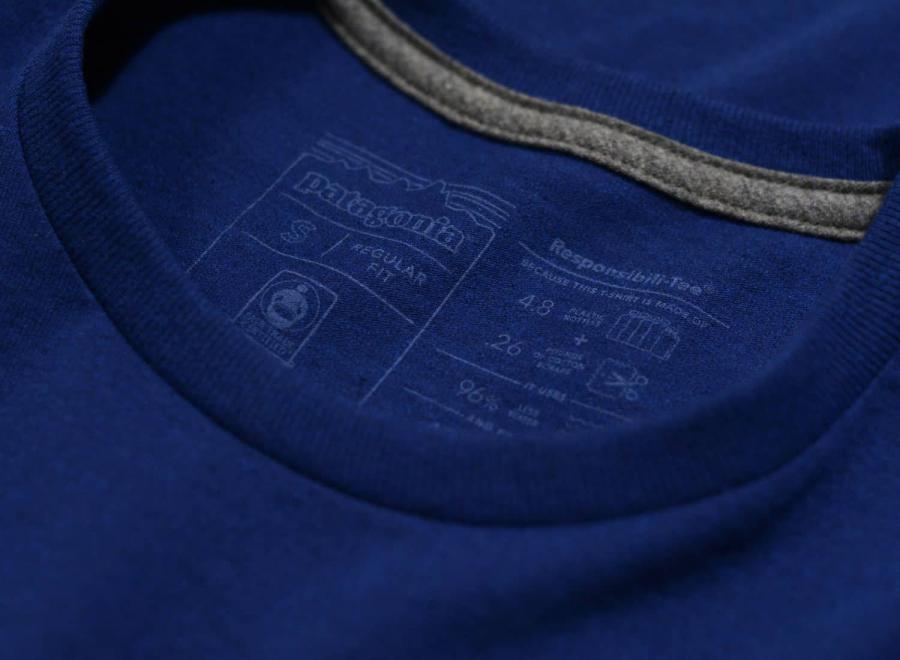 Patagonia P6 Logo Responsibili-Tee Superior Blue - Patagonia