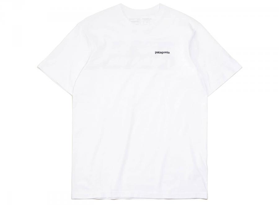 Patagonia P6 Logo Responsibili-Tee White - Patagonia