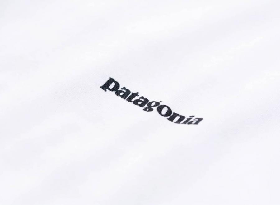 Patagonia P6 Logo Responsibili-Tee White - Patagonia