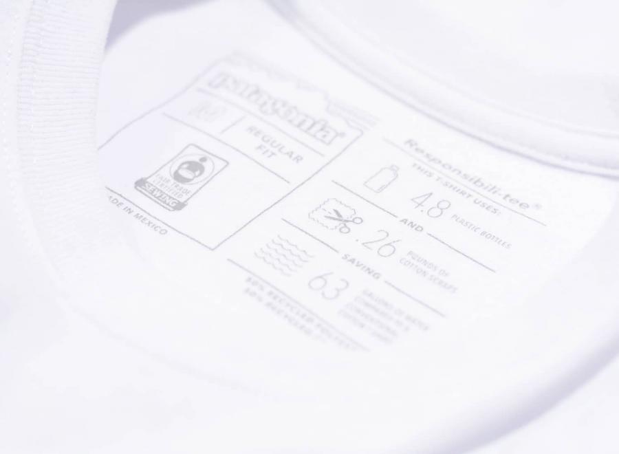 Patagonia P6 Logo Responsibili-Tee White - Patagonia