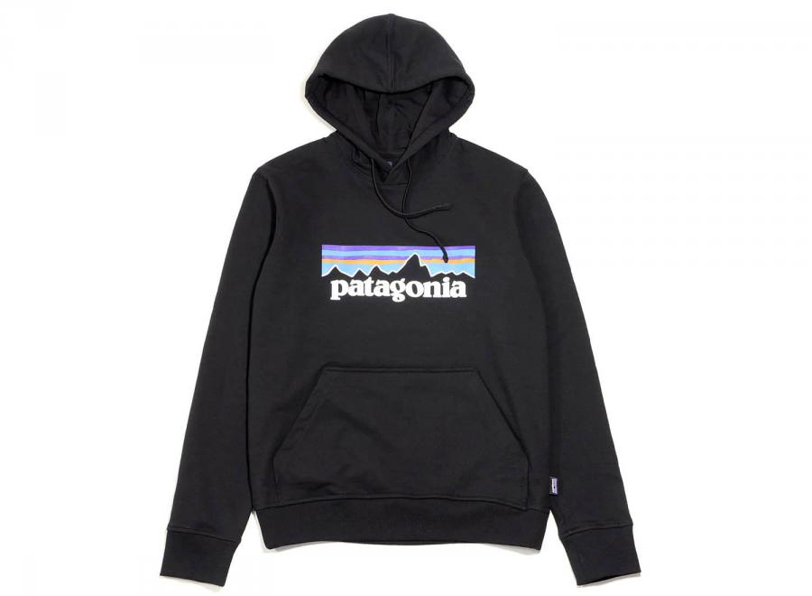 Patagonia P6 Logo Uprisal Hoody Black - Patagonia