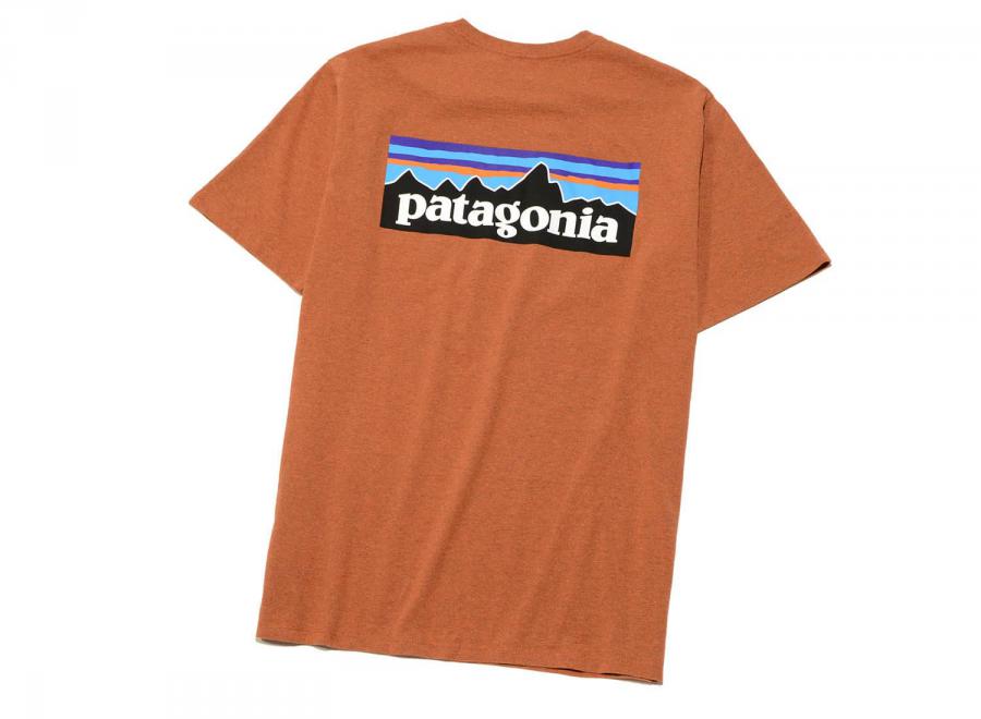 Patagonia P6 Logo Responsibili Tee Quartz Coral - Patagonia