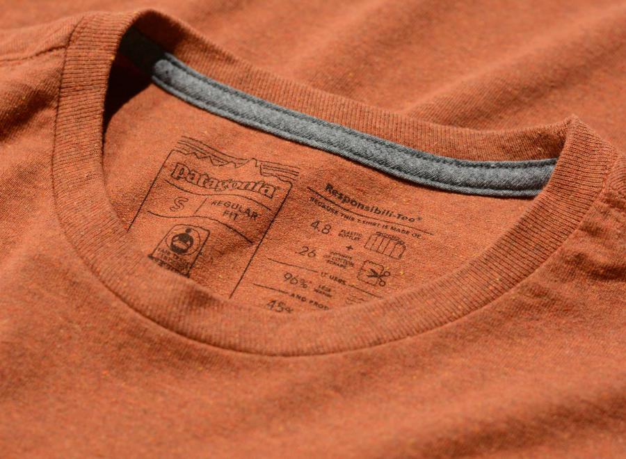 Patagonia P6 Logo Responsibili Tee Quartz Coral - Patagonia