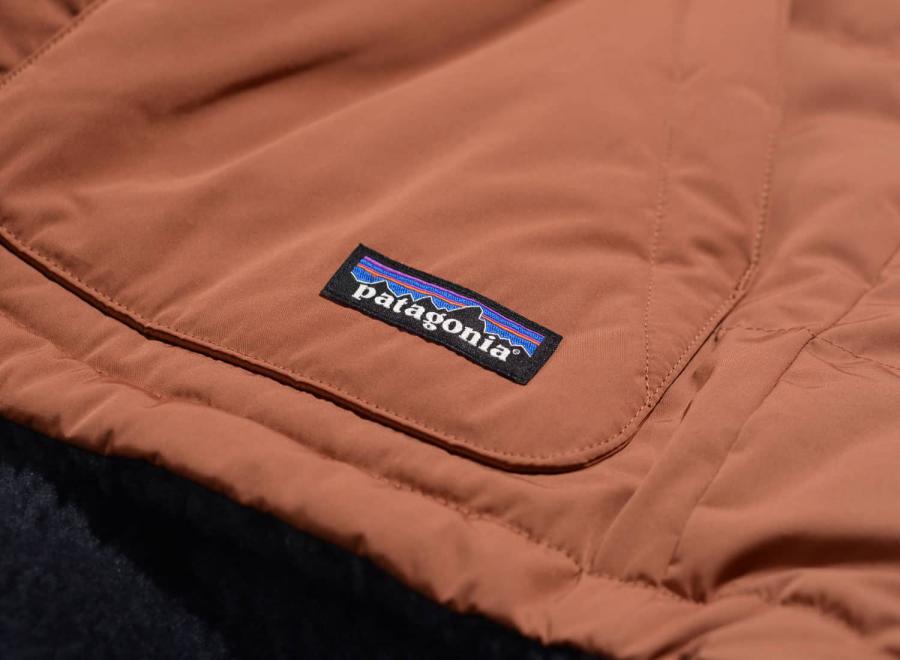 Patagonia Reversible Bivy Down Vest Fox Red - Patagonia