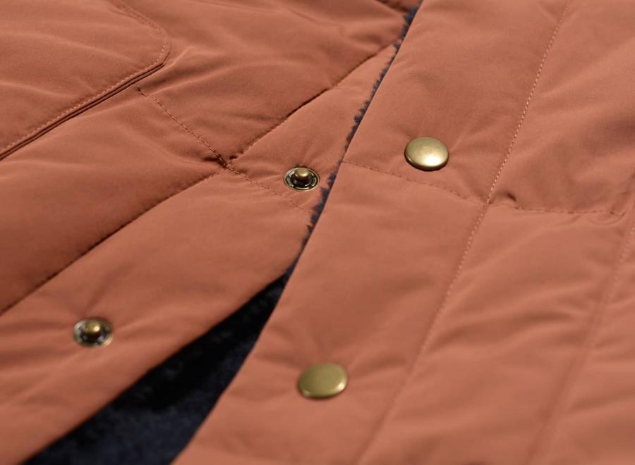 Patagonia Reversible Bivy Down Vest Fox Red - Patagonia