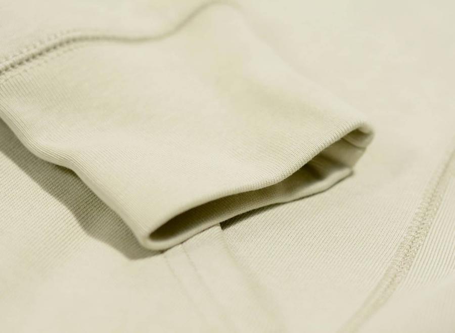 Patta Biker Logo Hooded Sweater Pelican - Patta