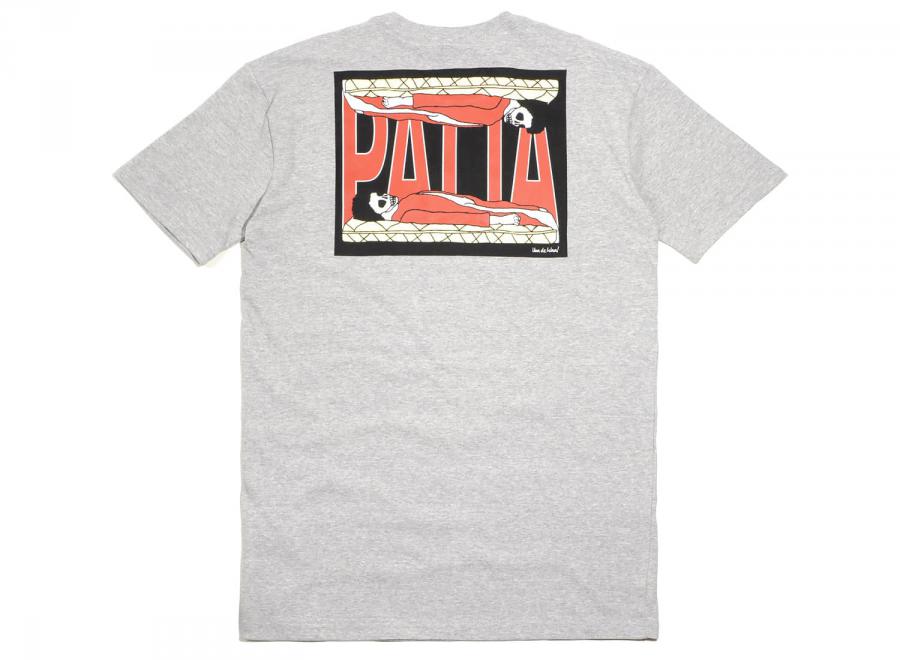 Patta Rest Easy T-Shirt Melange Grey - Patta