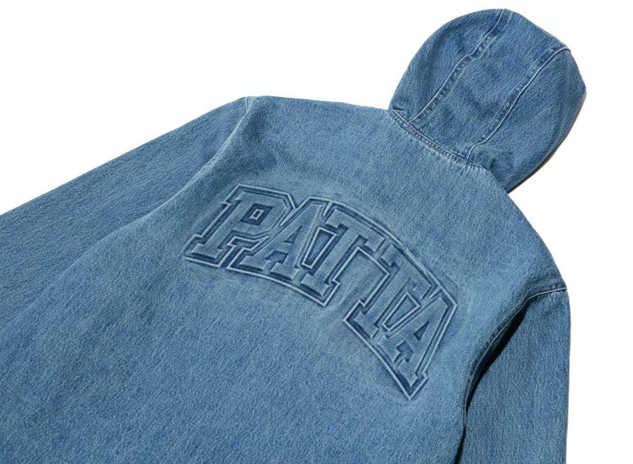 Patta Workwear Denim Jacket Light Blue - Patta