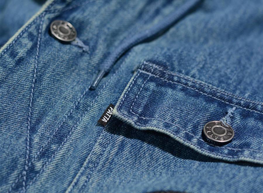 Patta Workwear Denim Jacket Light Blue - Patta