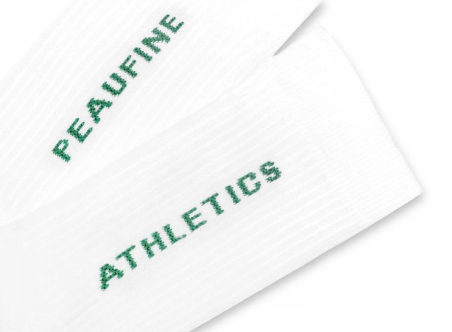 Peaufine Socks Vaporfeel Minimalist White - Peaufine