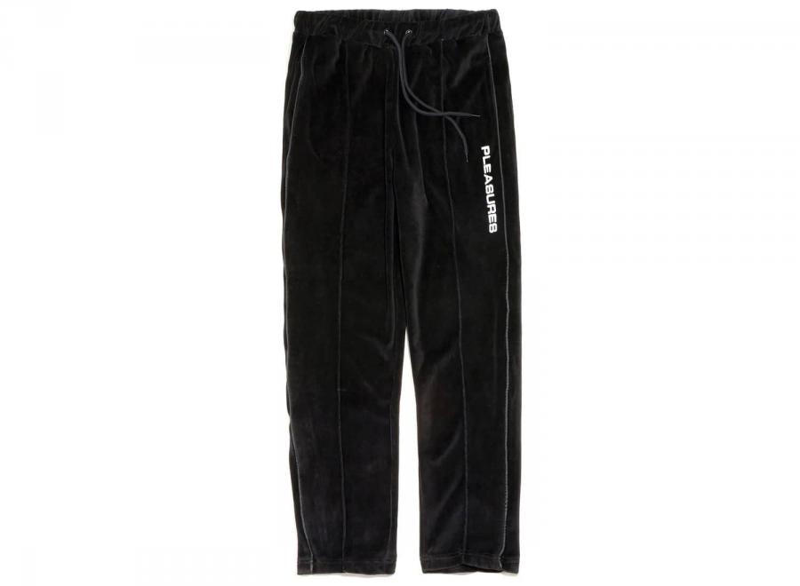 Pleasures Cozy Velour Pant Black - Pleasures