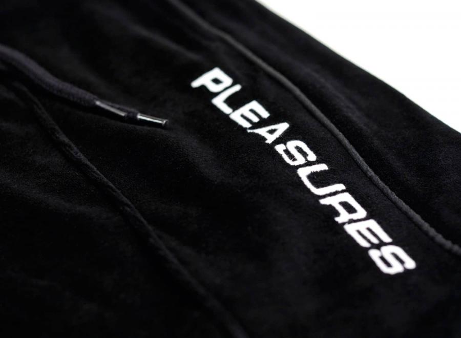 Pleasures Cozy Velour Pant Black - Pleasures