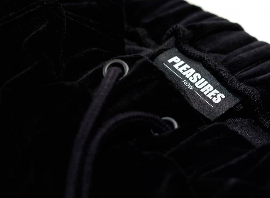 Pleasures Cozy Velour Pant Black - Pleasures