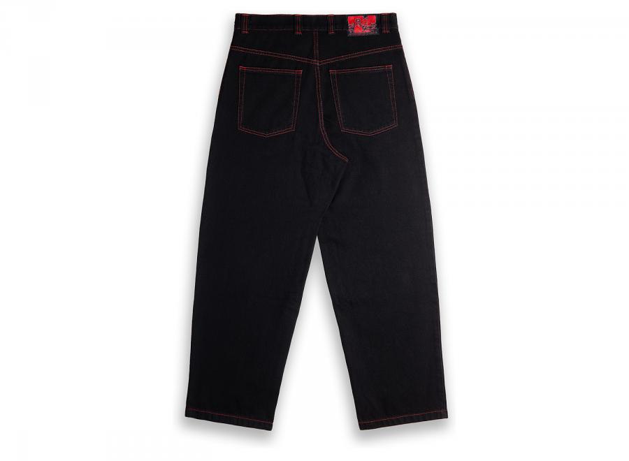 Polar Skate Co Big Boy Pants Apocalypse Nun Black / Red - Polar Skate Co