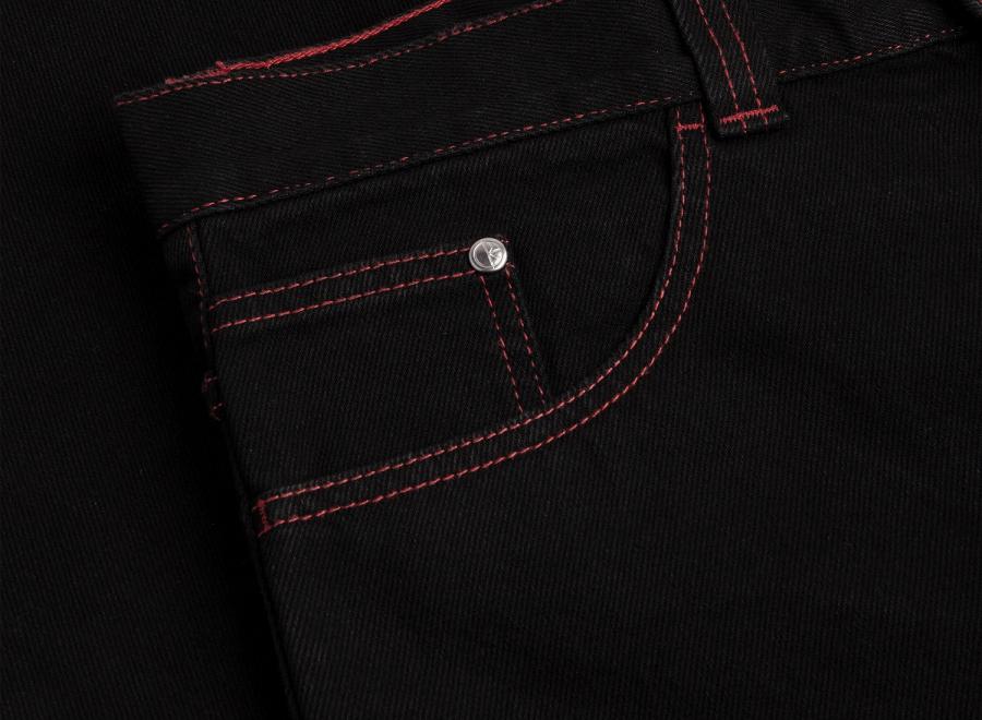 Polar Skate Co Big Boy Pants Apocalypse Nun Black / Red - Polar Skate Co