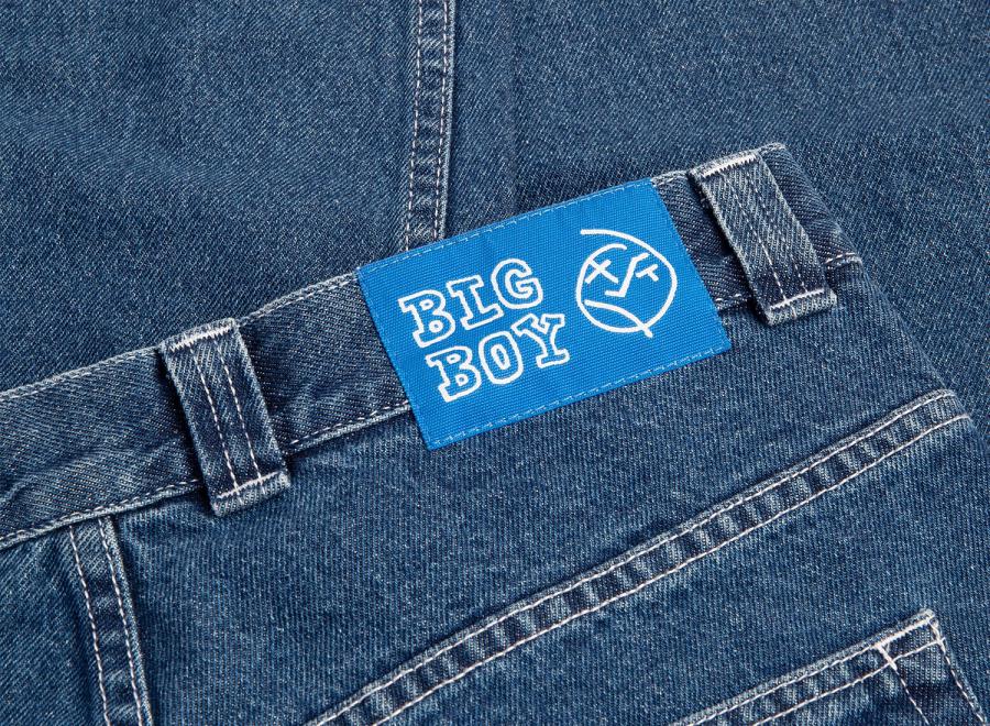 Polar Skate Co Big Boy Pants Blue Wash Og - Polar Skate Co