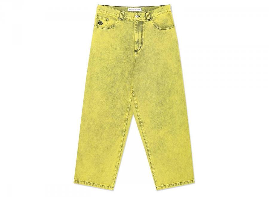 Polar Skate Co Big Boy Pants Demon Child Lemon / Black - Polar Skate Co