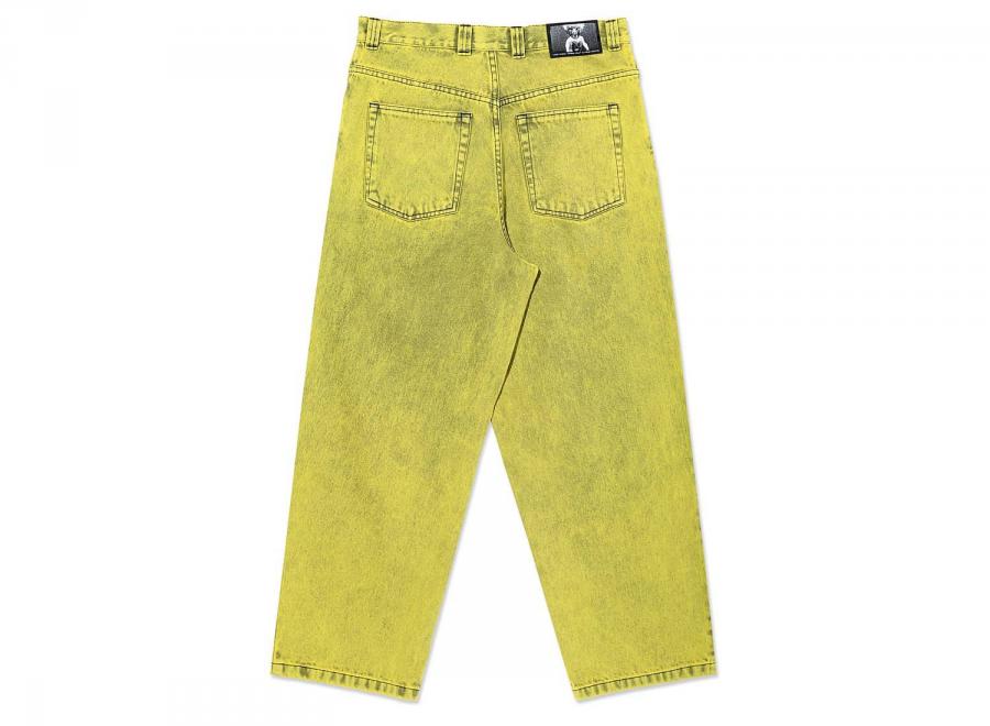 Polar Skate Co Big Boy Pants Demon Child Lemon / Black - Polar Skate Co