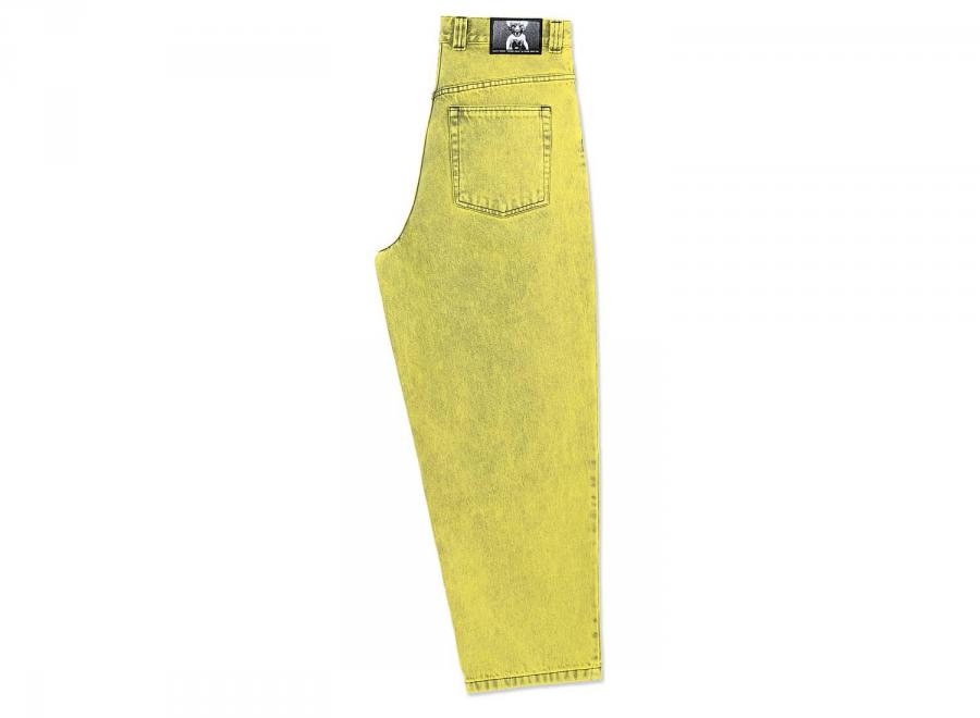 Polar Skate Co Big Boy Pants Demon Child Lemon / Black - Polar Skate Co
