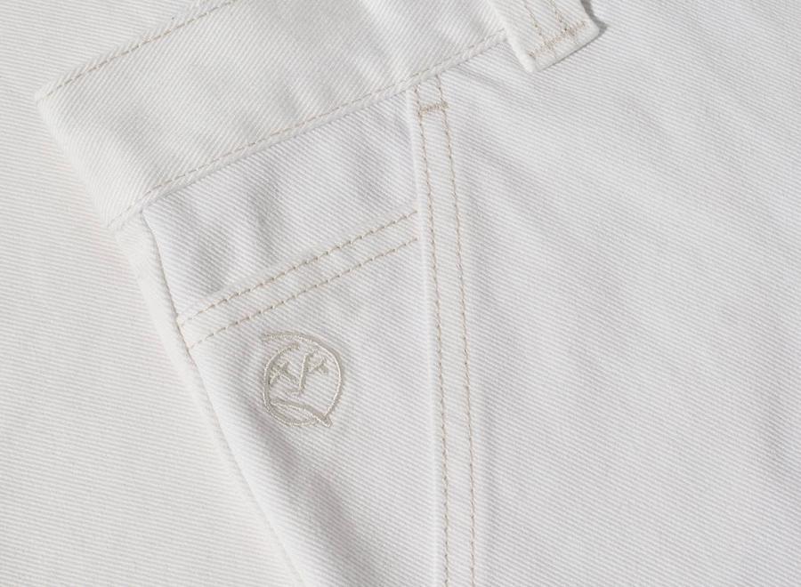 Polar Skate Co Big Boy Work Pants Ecru - Polar Skate Co