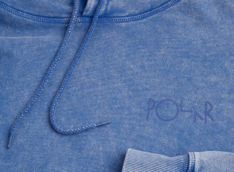 Polar Skate Co Fade Frank Hoodie Egyptian Blue - Polar Skate Co