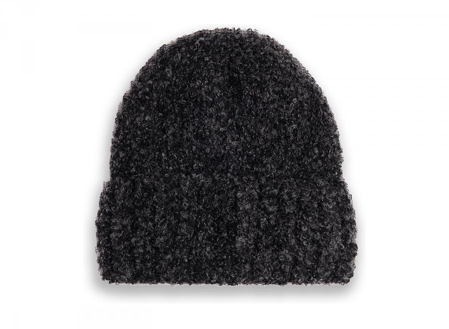Polar Skate Co Fluff Beanie Black - Polar Skate Co