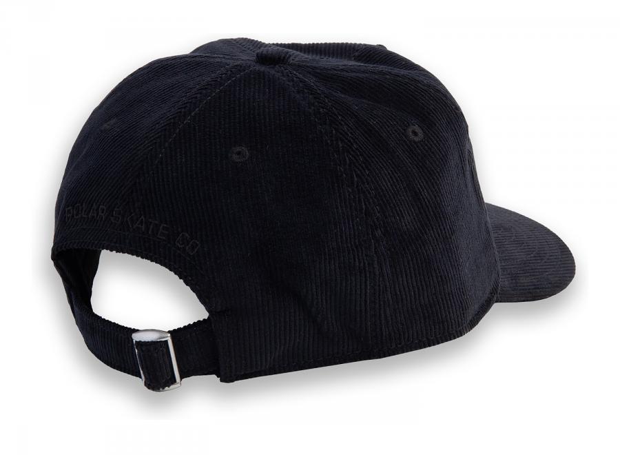 Polar Skate Co James Cap Cut Logo Black - Polar Skate Co
