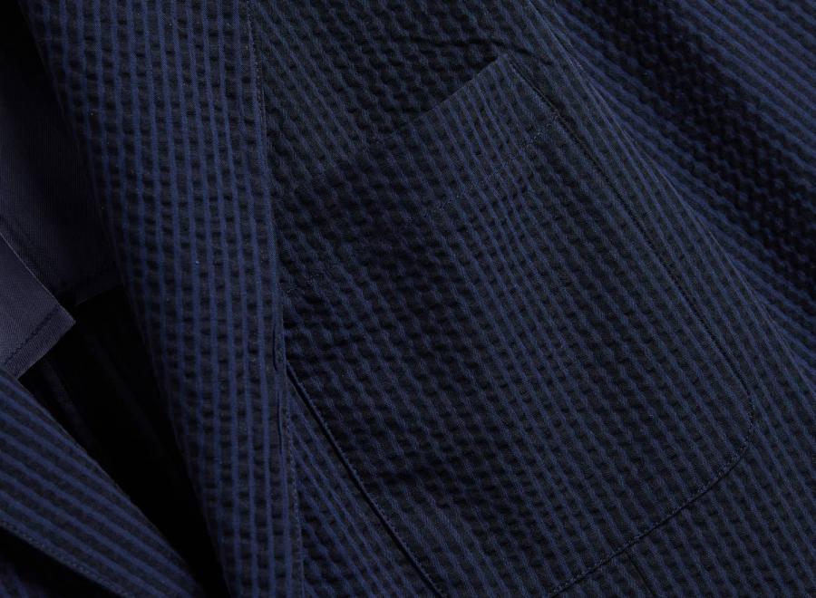Portuguese Flannel Atlantico Blazer Navy - Portuguese Flannel