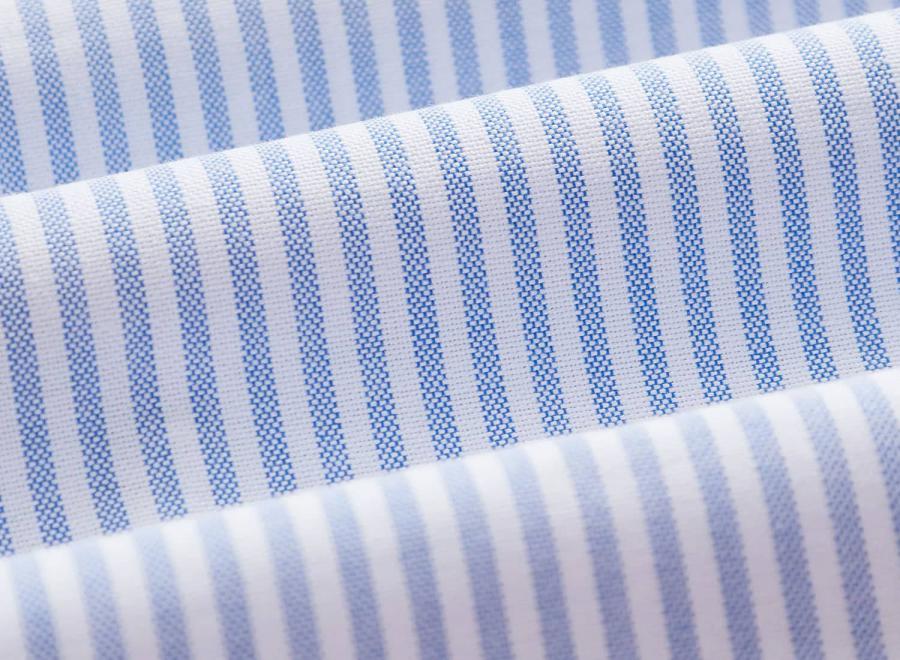 Portuguese Flannel Belavista Stripes Shirt Light Blue - Portuguese Flannel