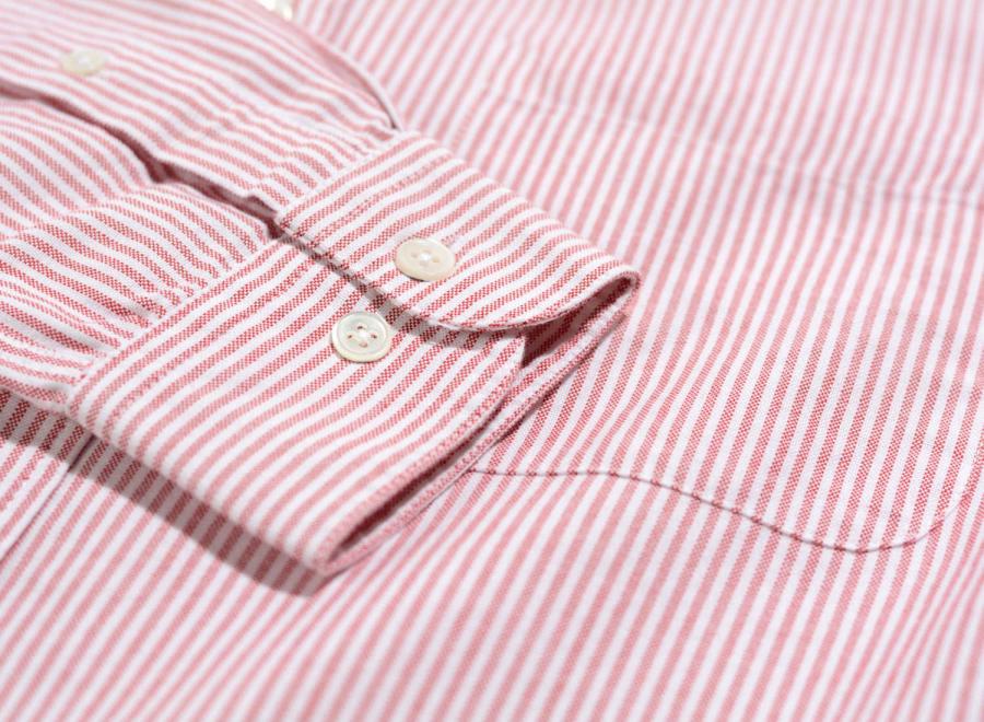 Portuguese Flannel Shirt Belavista Stripe Red - Portuguese Flannel
