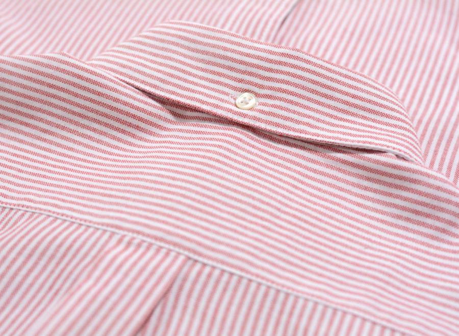 Portuguese Flannel Shirt Belavista Stripe Red - Portuguese Flannel