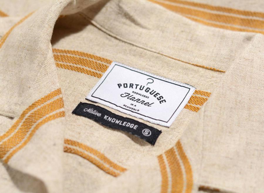 Portuguese Flannel Shirt San Francisco Gold - Portuguese Flannel