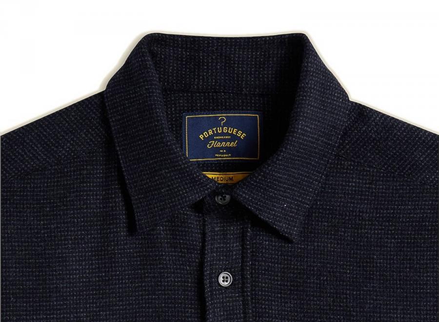 Portuguese Flannel Sounds Shirt Grey - Portuguese Flannel