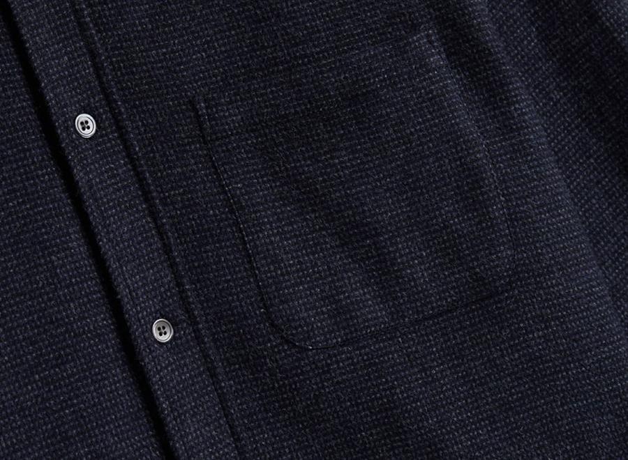 Portuguese Flannel Sounds Shirt Grey - Portuguese Flannel