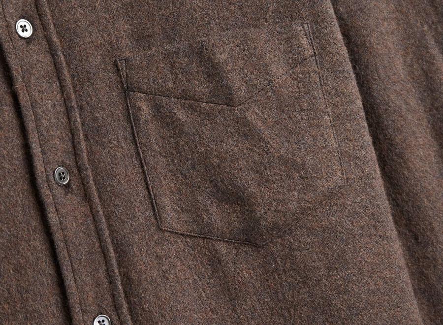Portuguese Flannel Suavis Shirt Brown - Portuguese Flannel