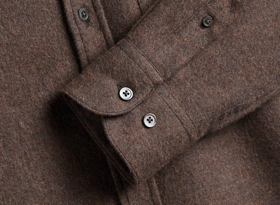 Portuguese Flannel Suavis Shirt Brown - Portuguese Flannel