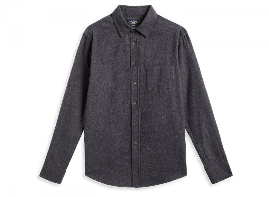 Portuguese Flannel Suavis Shirt Grey - Portuguese Flannel